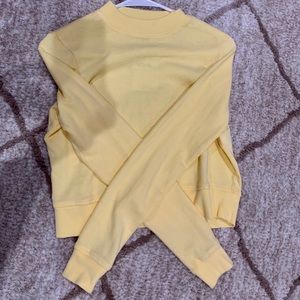 Crop long sleeve shirt